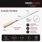 Set de Brochetas Fuego x6