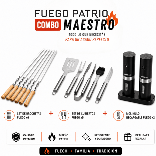 Combo Maestro del Fuego
