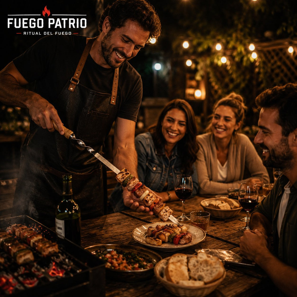Set de Brochetas Fuego X6