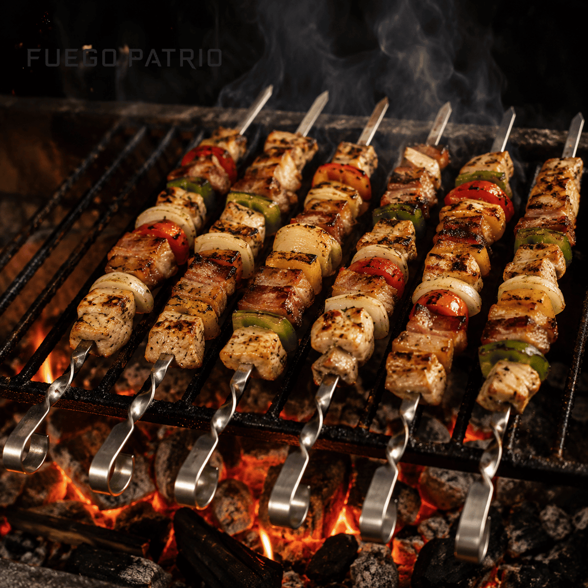 Set de Brochetas Fuego X6