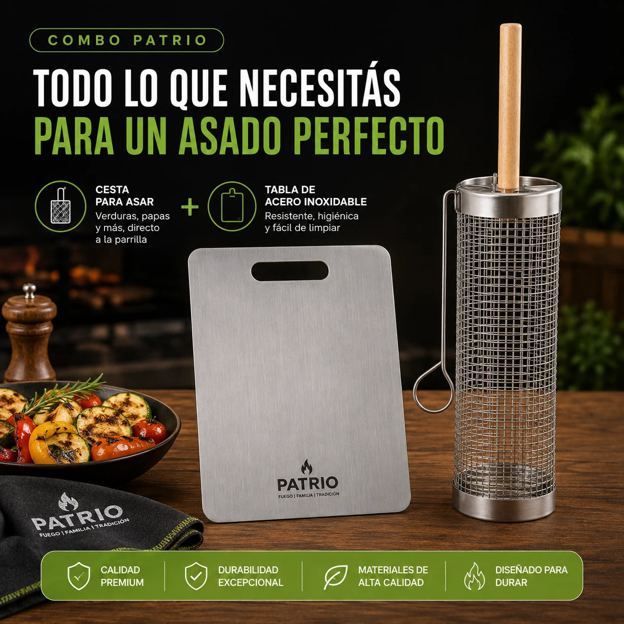 Combo Parrilla en Familia