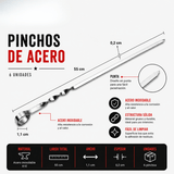 Set de Brochetas Fuego X6