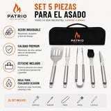 Set de Cubiertos Fuego x5